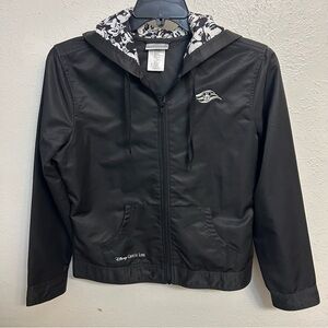Disney Cruise Line Black Jacket with White Pattern
